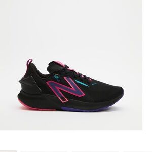 NEW BALANCE Women's Black and Pink Athletic Shoes